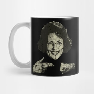 Betty White 70s -VINTAGE RETRO STYLE Mug